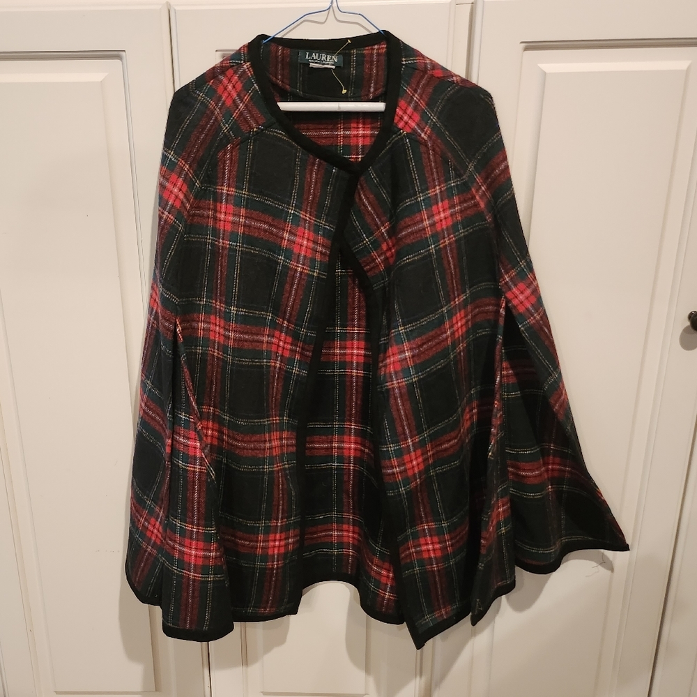 Ralph Lauren Plaid Caplet